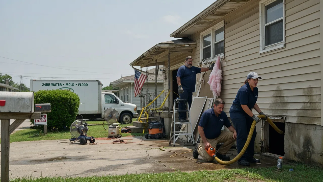Water Damage Repair in Coatsburg, IL near me